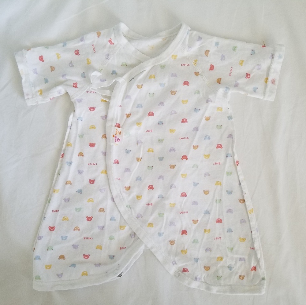 Sale! Japanese brand baby onesie Akachan No Shiro